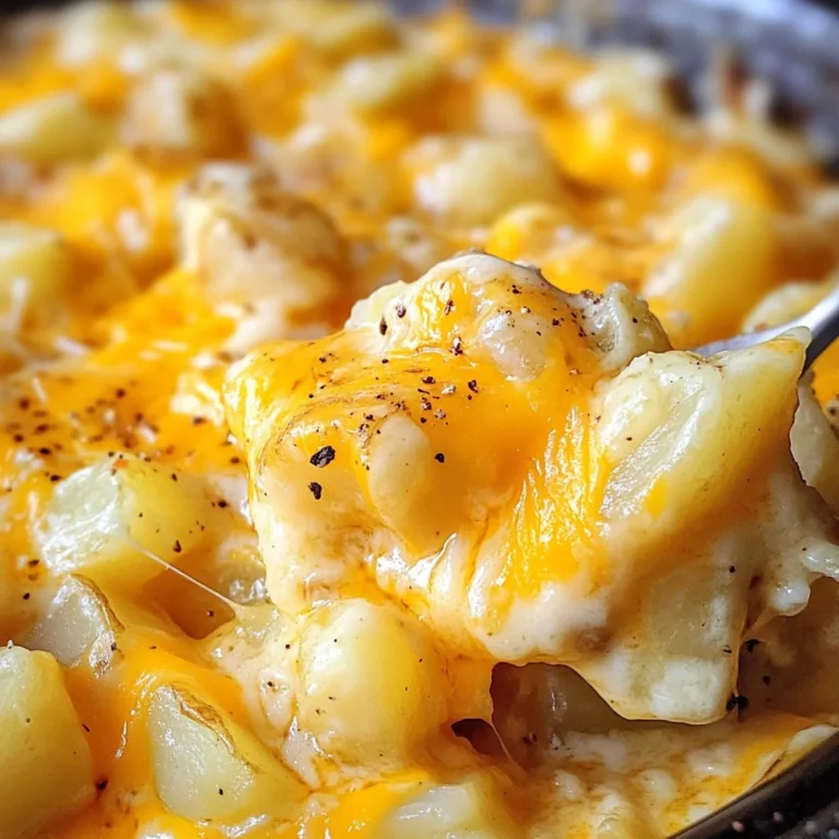 Cheesy Crockpot Potatoes