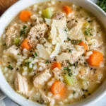 Creamy Chicken and Rice Soup