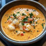 Creamy Crab and Shrimp Seafood Bisque