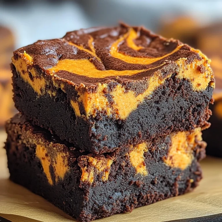 Pumpkin Brownies