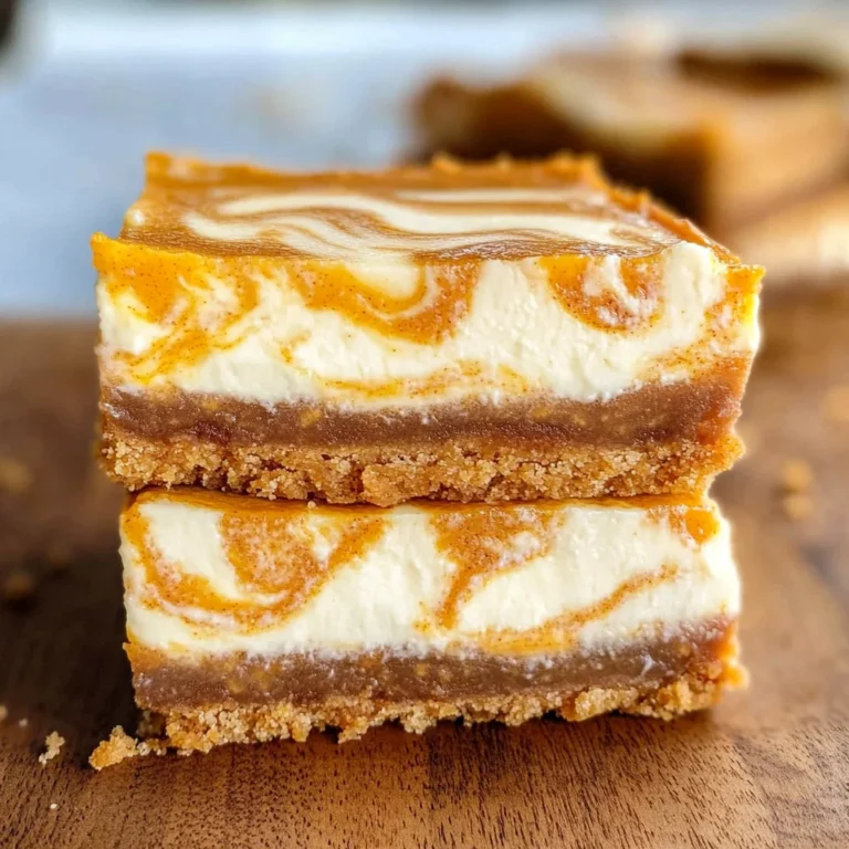 Pumpkin Cheesecake Bars