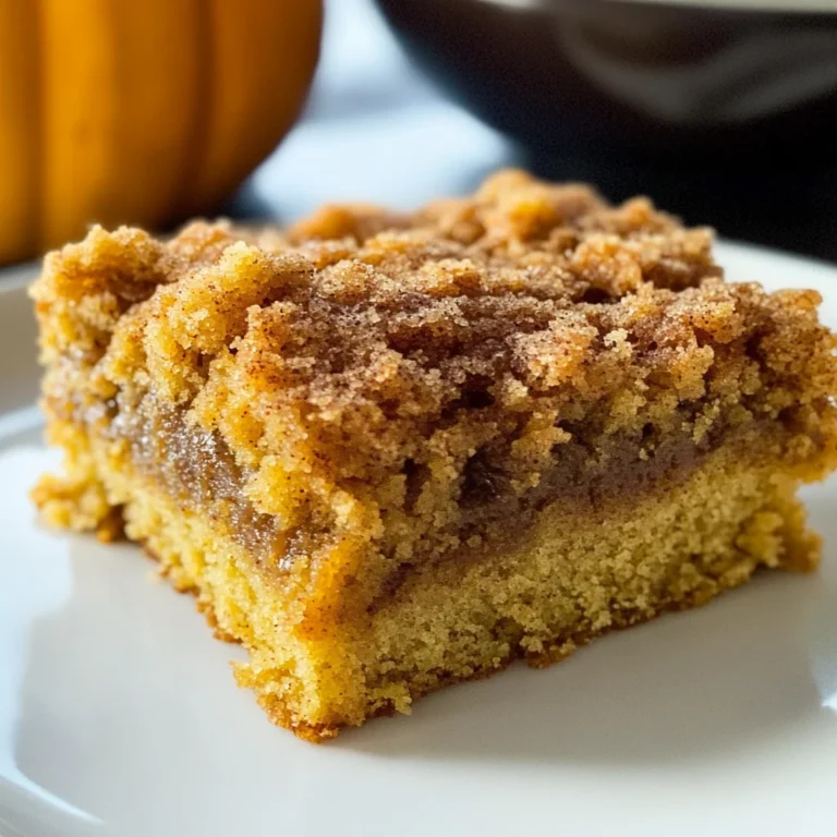 Pumpkin Coffee Cake