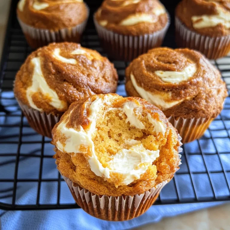 Pumpkin Cream Cheese Muffins