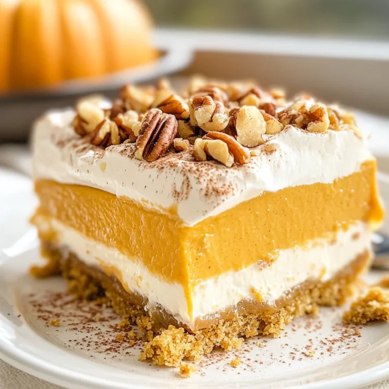 Pumpkin Delight Dessert