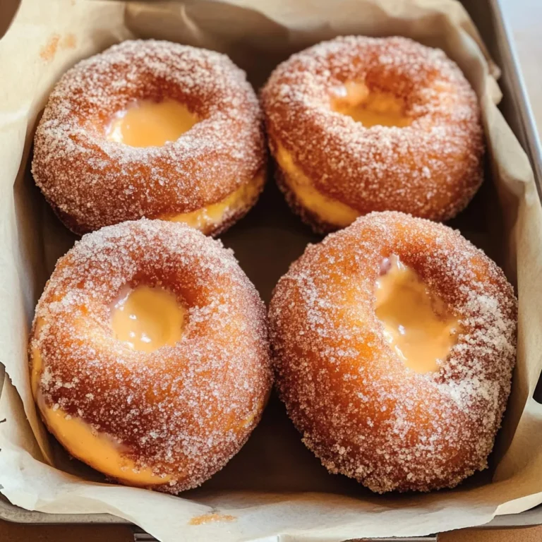 Pumpkin Spice Cheesecake Doughnuts