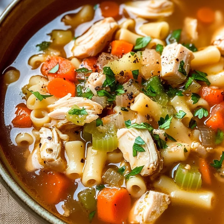 Sicilian Chicken Soup