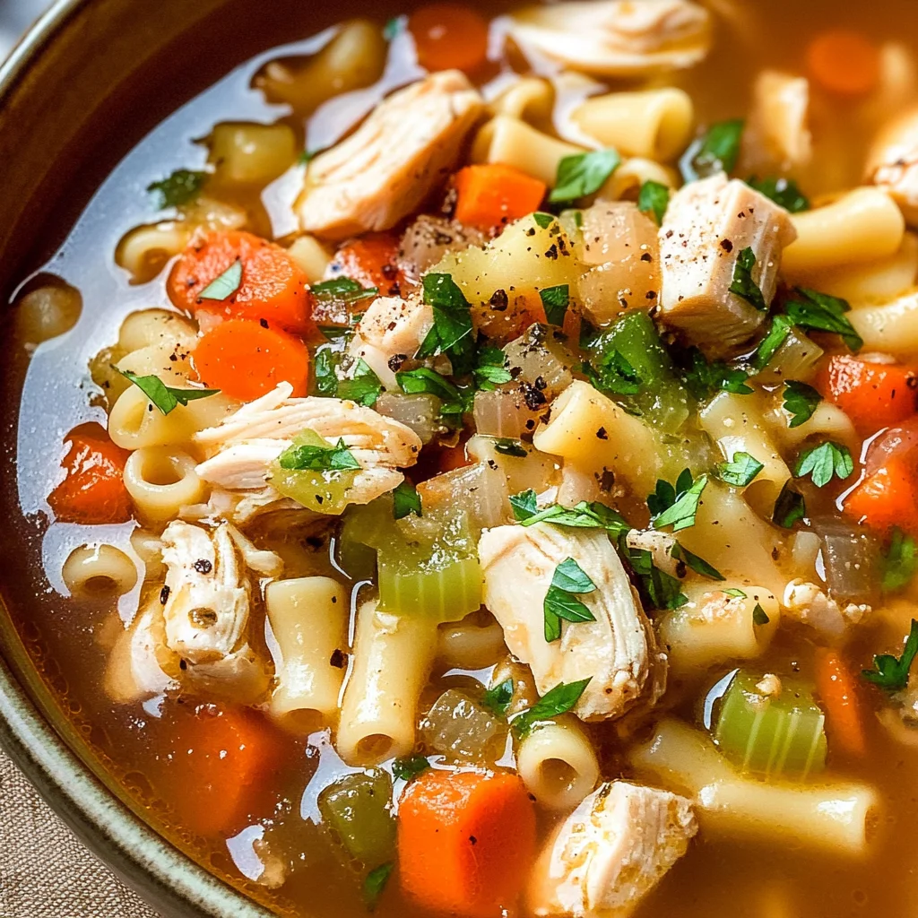 Sicilian Chicken Soup
