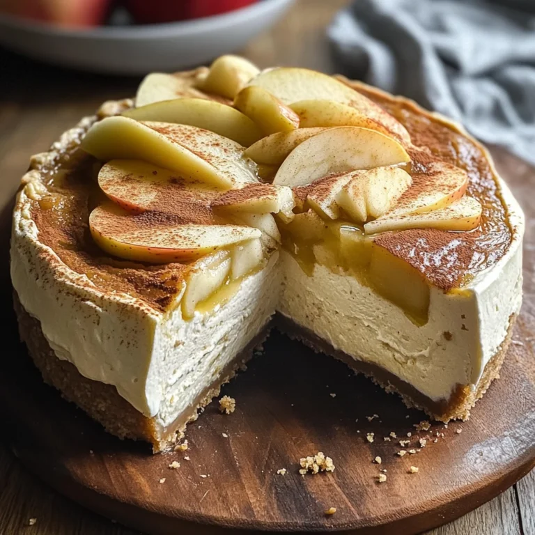 Apple Cider Cheesecake