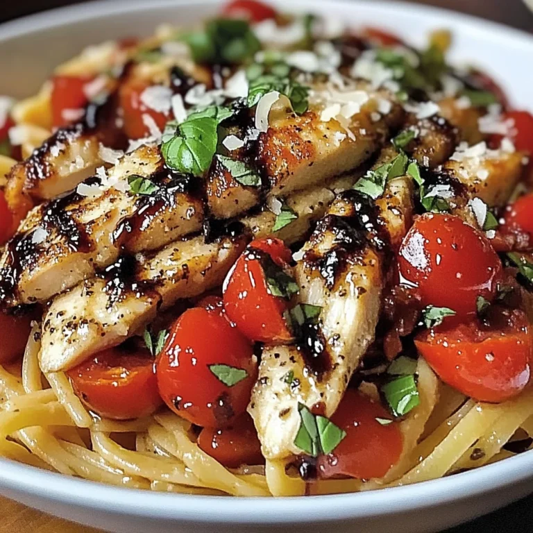 Bruschetta Chicken Pasta