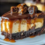 Caramel Brownie Cheesecake