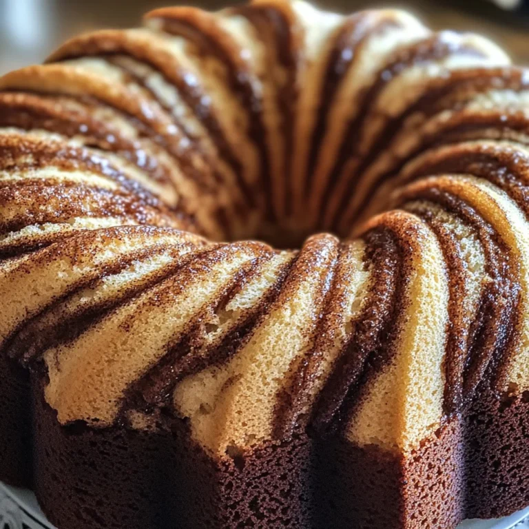 Cinnamon Swirl Bundt Cake