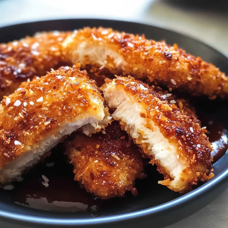 Crispy Coconut Chicken Tenders