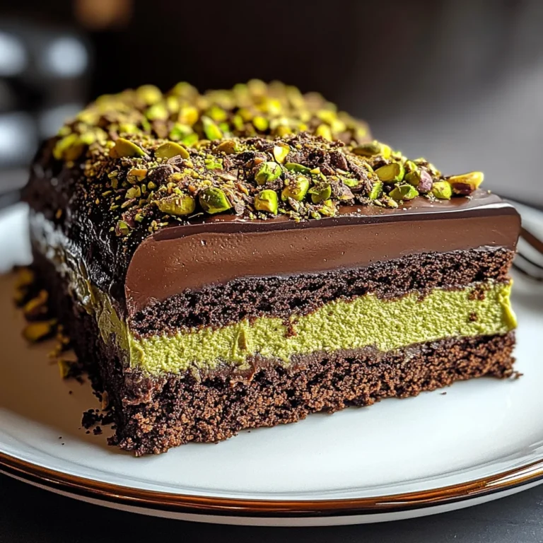 Dubai Chocolate Cake