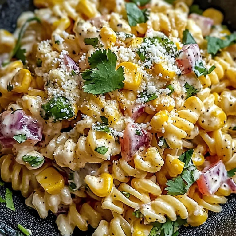 Mexican Street Corn Pasta Salad is a must-try dish!