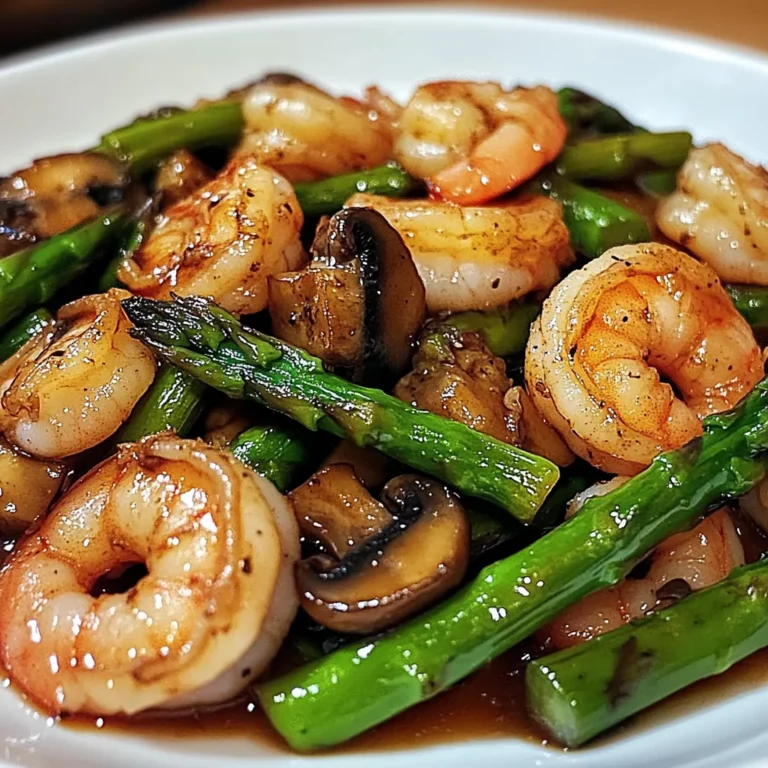 Shrimp and Asparagus Stir-Fry with Mushrooms: An Amazing Ultimate Recipe