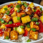 Vegan Pineapple Tofu