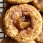 Apple Butter Snickerdoodle Cookies