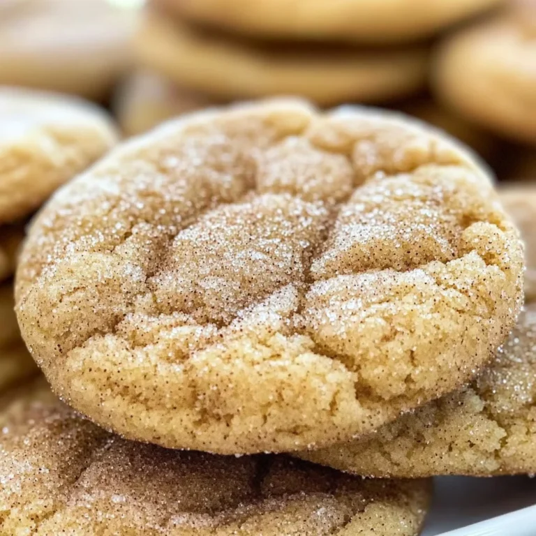 Apple Cider Snickerdoodle Cookies