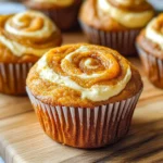 Best Swirled Pumpkin Cream Cheese Muffins