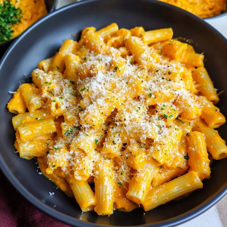 Creamy Parmesan Pumpkin Pasta