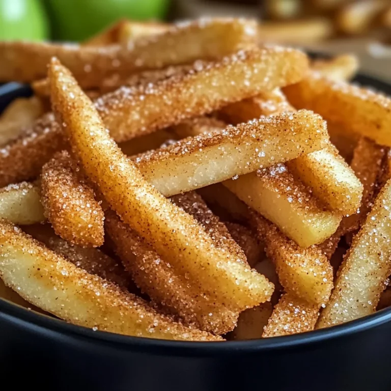 Crispy Air Fryer Apple Fries