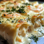 Dive into Decadence: Shrimp & Crab Alfredo Lasagna Roll-Ups You’ll Crave