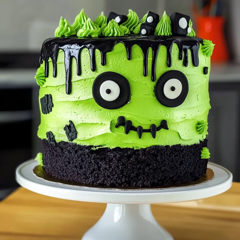 Frankenstein Cake