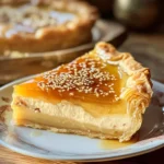 Golden Greek Honey Pie (Melopita)