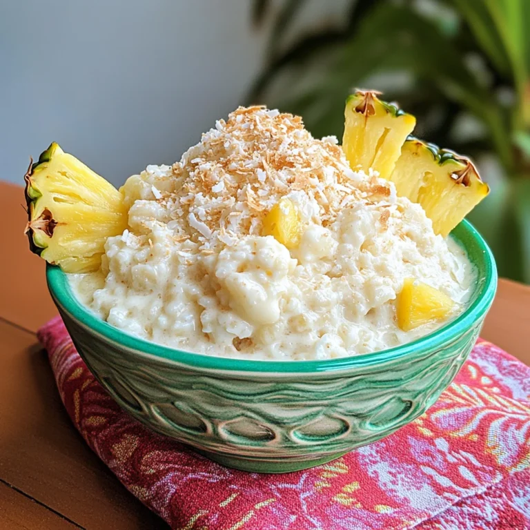 Hawaiian Rice Pudding {aka Rice Hawaiian}