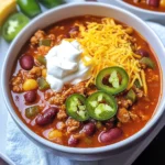 Healthy Turkey Chili