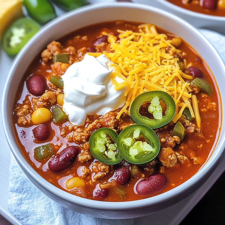 Healthy Turkey Chili