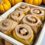 Homemade Pumpkin Chai Cinnamon Rolls