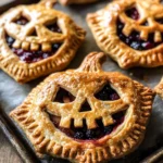 Jack-O-Lantern Hand Pies