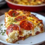 Pizza Style Cottage Cheese Bake – Easy Protein-Packed Dinner