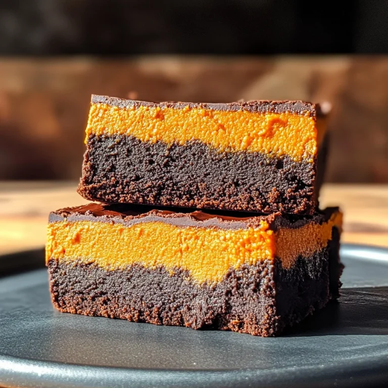 Pumpkin Brownies
