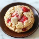 Soft Strawberry Shortcake Cookies