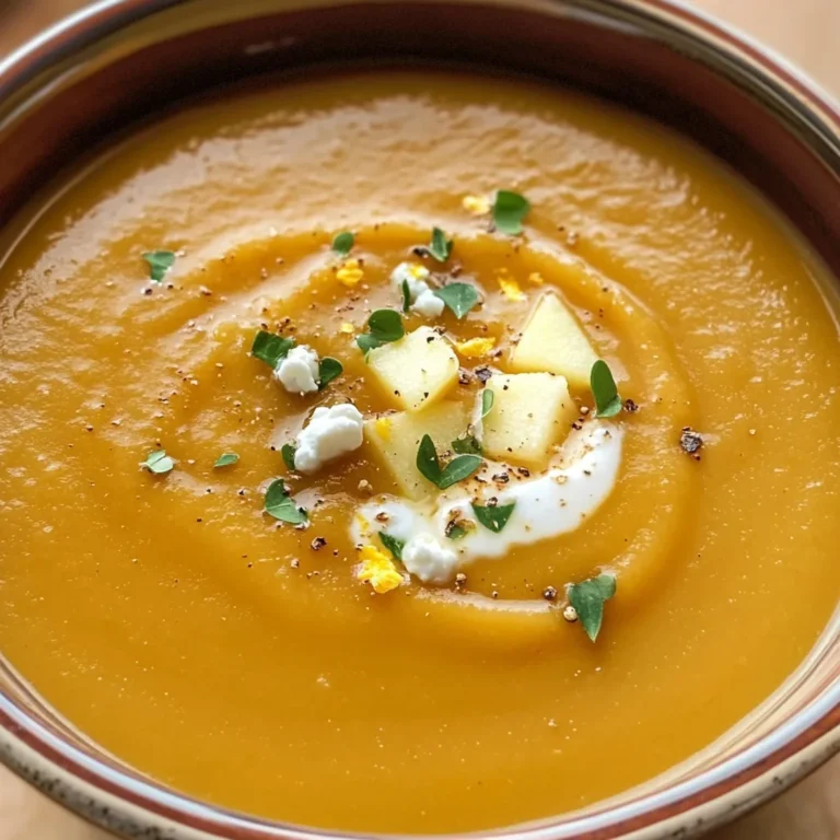 Sweet Potato And Apple Soup - A Delicious Treat To Try