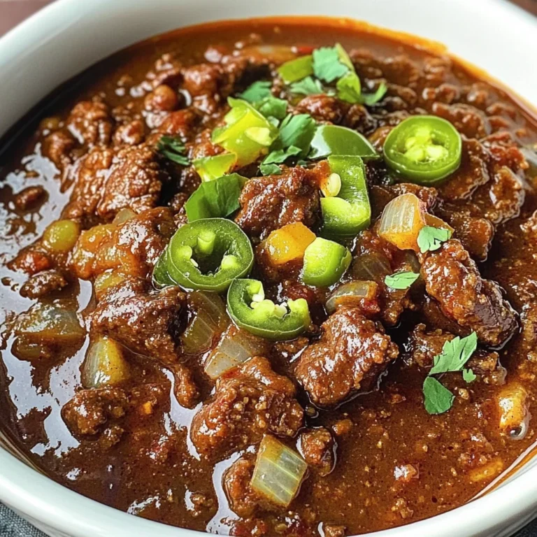 Texas Chili Recipe