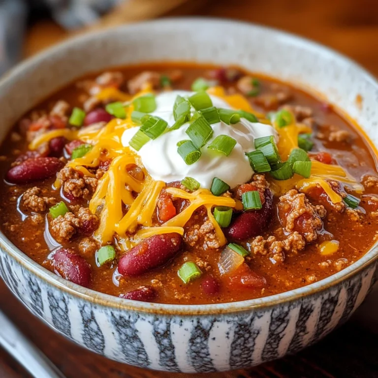 The Best Chili Recipe