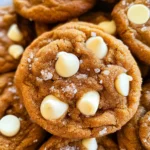 White Chocolate Pumpkin Snickerdoodles