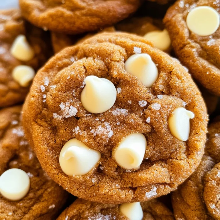 White Chocolate Pumpkin Snickerdoodles