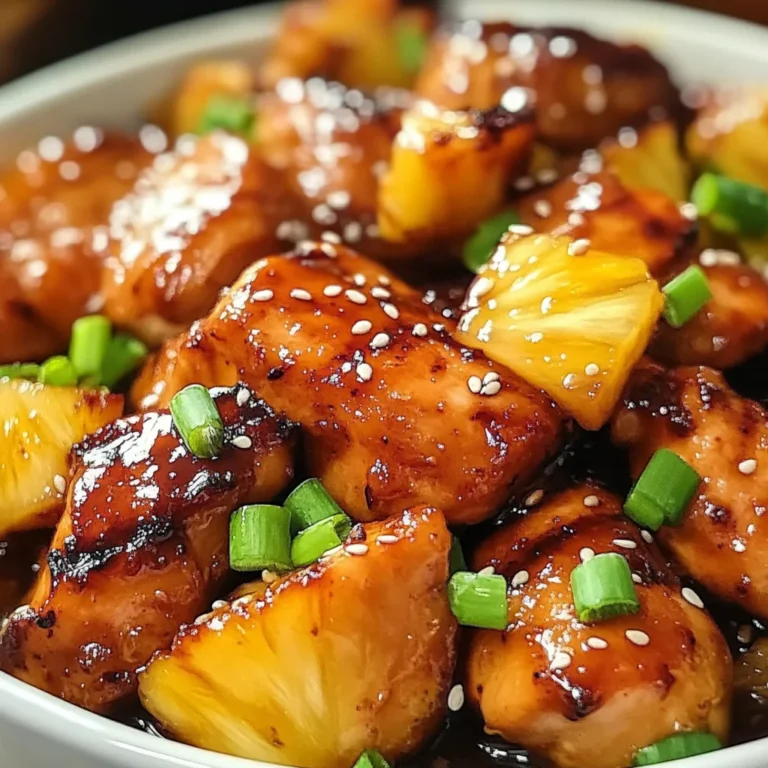 5-Star Brown Sugar Pineapple Chicken : Sweet Dinner Idea