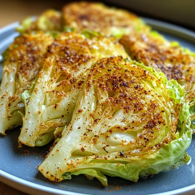 Air Fryer Cabbage Wedges: 5 Melting Crispy Delights