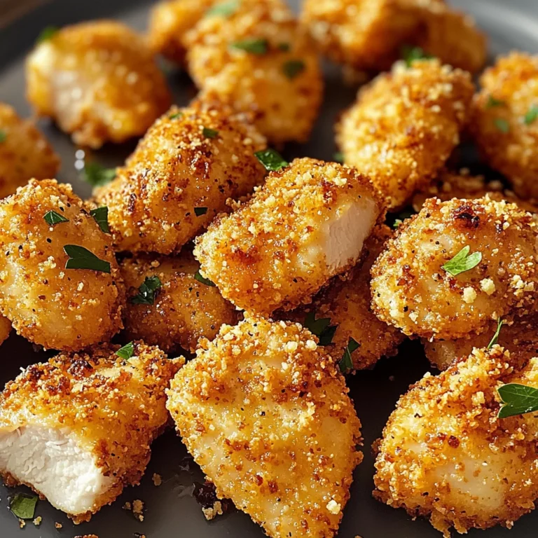 Air Fryer Ranch-Crusted Chicken Bites