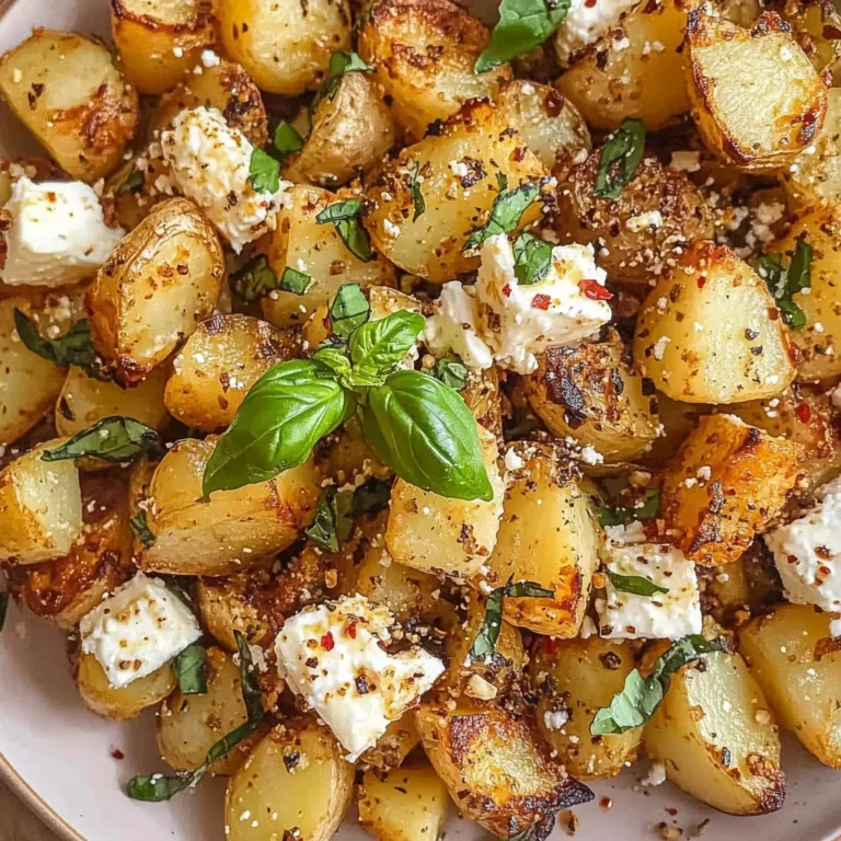 Baked Feta Potatoes
