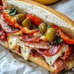 Baked Italian Grinder Sandwiches