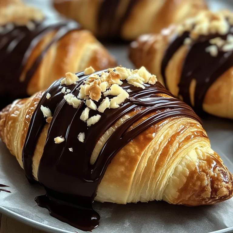 Boston Cream Pie Croissants