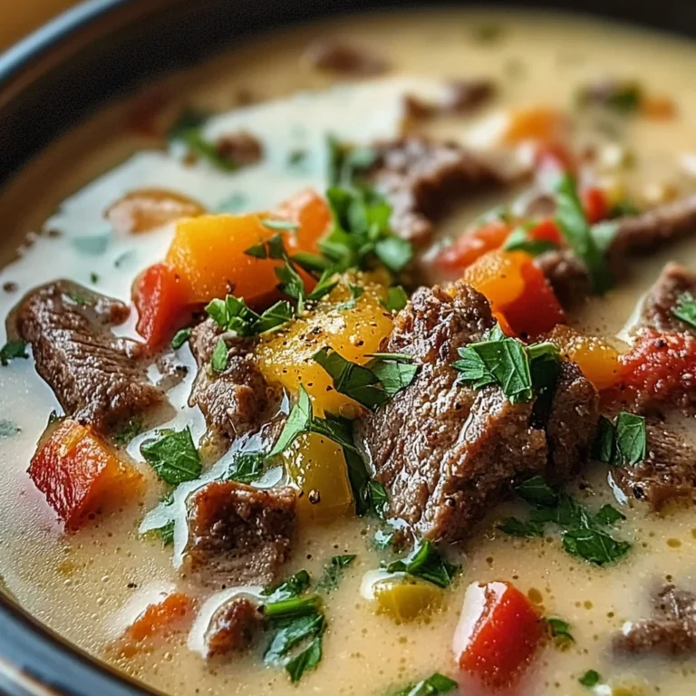 Philly Cheesesteak Soup: The Ultimate Comfort Food Recipe