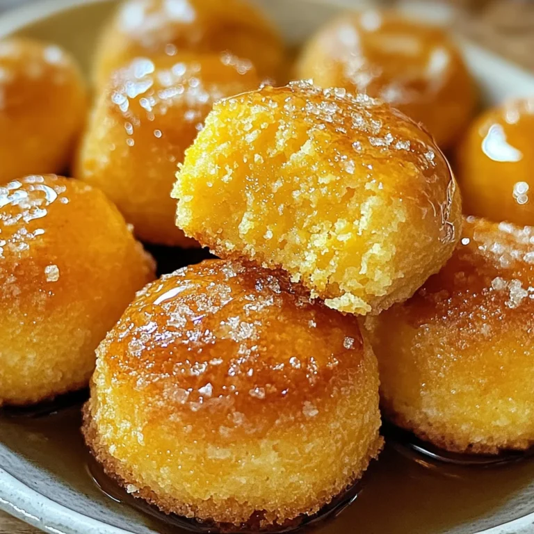 Southern-Style Honey Butter Cornbread Poppers