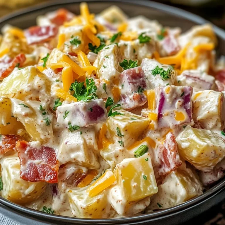 Steakhouse Potato Salad: A Creamy, Flavor-Packed Side Dish